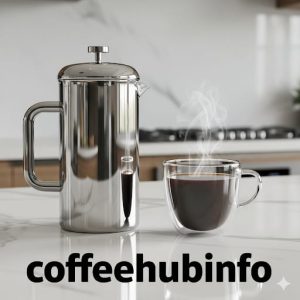 Frieling stainless steel French press coffee maker – BPA-free and plastic-free design