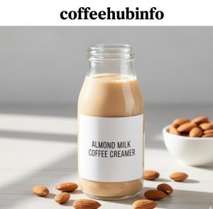 Unsweetened almond milk creamer for diabetics